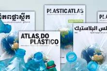 Multilanguage covers of the the Plastic Atlases