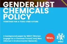 Cover title "Genderjust Chemicals Policy!