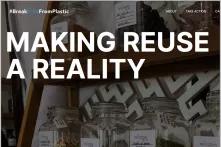 Website Screenshot of "Making reuse reality"