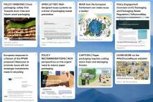 Website-Screenshot: Reduction and reuse in the PPWR
