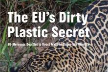 Website-Screenshot: The EU's Dirty Plastic Secret (2023)