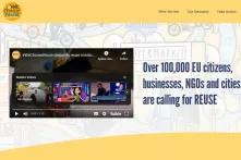 Website Screenshot "We Choose Reuse"