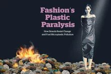 Cover: Fashion’s Plastic Paralysis: How Brands Resist Change and Fuel Microplastic Pollution