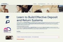 Website introducing visual guide on developing effective deposit and return systems to enhance sustainability and resource efficiency