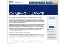 Website of https://www.ciel.org/project-update/plastic-and-human-health-a-lifecycle-approach-to-plastic-pollution/