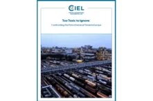 Petrochemical plant BASF, Germany. Railcars in the foreground.