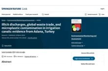 Website: Illicit discharges, global waste trade, and microplastic contamination in irrigation canals: evidence from Adana, Turkey
