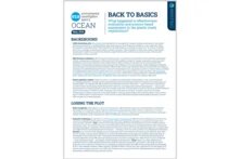 Cover of the publication: Back to Basics